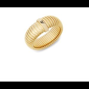 DVF Metallic Large Snake Chain Bangle Bracelet